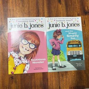 NWOT Junie B. Jones Kids Book Set - Colorful Covers